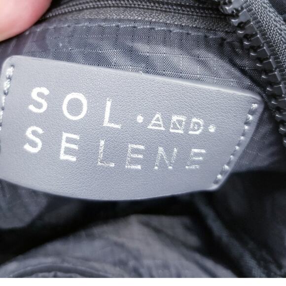 Sol and Selene Neoprene Sling Bag "Beyond the Horizon" Backpack Anthropologie - Picture 6 of 6